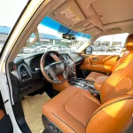 Nissan Patrol LE V8 GCC Full Option 2012 Model Year White Color - Thumbnail 9
