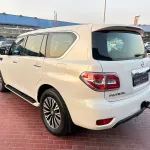 Nissan Patrol LE V8 GCC Full Option 2012 Model Year White Color - Thumbnail 4