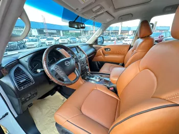 Nissan Patrol LE V8 GCC Full Option 2012 Model Year White Color