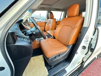 Nissan Patrol LE V8 GCC Full Option 2012 Model Year White Color