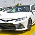 Toyota Camry Hybrid 2.5L White Color 2023 Model Year - Thumbnail 3