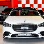 Mercedes-Benz S Class S500 White Color 2022 Model Year  - Thumbnail 2