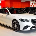 Mercedes-Benz S Class S500 White Color 2022 Model Year  - Thumbnail 3
