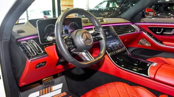 Mercedes-Benz S Class S500 White Color 2022 Model Year 