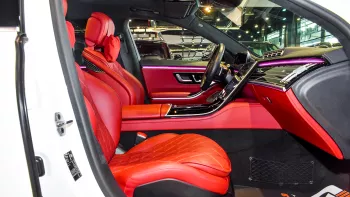 Mercedes-Benz S Class S500 White Color 2022 Model Year 
