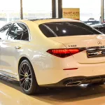 Mercedes-Benz S Class S500 White Color 2022 Model Year  - Thumbnail 5