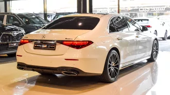 Mercedes-Benz S Class S500 White Color 2022 Model Year 
