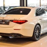 Mercedes-Benz S Class S500 White Color 2022 Model Year  - Thumbnail 7