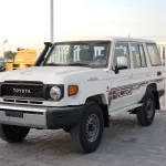 Toyota LC Hard Top 5 Doors LC76 V8 4.5L 2024 Model Year White Color - Thumbnail 2