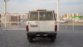 Toyota LC Hard Top 5 Doors LC76 V8 4.5L 2024 Model Year White Color