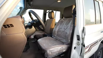Toyota LC Hard Top 5 Doors LC76 V8 4.5L 2024 Model Year White Color