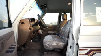 Toyota LC Hard Top 5 Doors LC76 V8 4.5L 2024 Model Year White Color