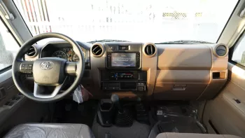 Toyota LC Hard Top 5 Doors LC76 V8 4.5L 2024 Model Year White Color