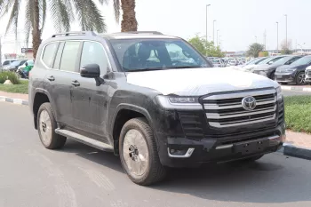 Toyota Land Cruiser ZX 3.5L A/T Europian Specs 2023 Model Year Black Color