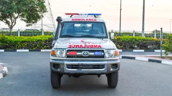 Toyota LC 78 4.0L UMBULANCE 2024 Model Year White Color 