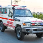 Toyota LC 78 4.0L UMBULANCE 2024 Model Year White Color  - Thumbnail 3