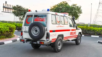 Toyota LC 78 4.0L UMBULANCE 2024 Model Year White Color 