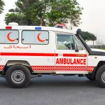 Toyota LC 78 4.0L UMBULANCE 2024 Model Year White Color  - Thumbnail 9