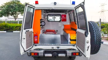 Toyota LC 78 4.0L UMBULANCE 2024 Model Year White Color 