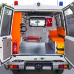 Toyota LC 78 4.0L UMBULANCE 2024 Model Year White Color  - Thumbnail 19