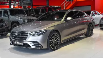 Mercedes-Benz S Class S500 2022 Model Year Gold Color