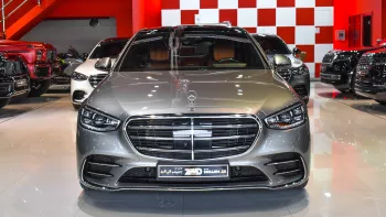 Mercedes-Benz S Class S500 2022 Model Year Gold Color