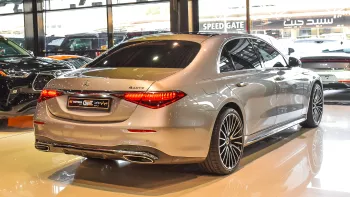 Mercedes-Benz S Class S500 2022 Model Year Gold Color