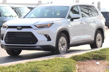 Toyota Grand Highlander 2.4L Limited Hybrid 2024 Model Year White Color