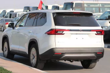 Toyota Grand Highlander 2.4L Limited Hybrid 2024 Model Year White Color