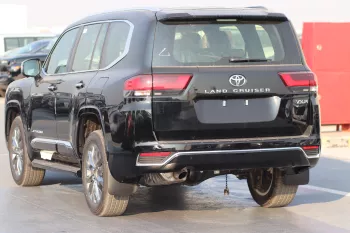 Toyota Land Cruiser 3.5 VXR A/T 2023 Model Year Black Color inside Black