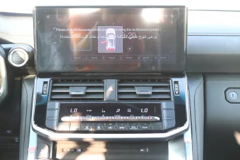 Toyota Land Cruiser 3.5 VXR A/T 2023 Model Year Black Color inside Black