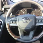 Toyota Land Cruiser 3.5 VXR A/T 2023 Model Year Black Color inside Black - Thumbnail 11