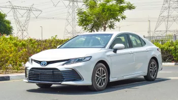 Toyota Camry LE 2.5L Hybrid 2024 Model Year White Color