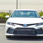 Toyota Camry LE 2.5L Hybrid 2024 Model Year White Color - Thumbnail 2