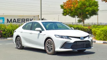 Toyota Camry LE 2.5L Hybrid 2024 Model Year White Color