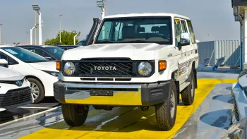 Toyota Land Cruiser LC 76 5 DOORS V8 DSL 2024 Model Year White Color
