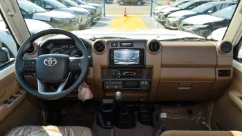 Toyota Land Cruiser LC 76 5 DOORS V8 DSL 2024 Model Year White Color
