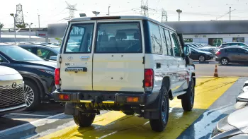 Toyota Land Cruiser LC 76 5 DOORS V8 DSL 2024 Model Year White Color