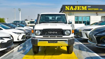 Toyota Land Cruiser LC 76 5 DOORS V8 DSL 2024 Model Year White Color