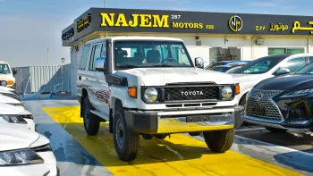 Toyota Land Cruiser LC 76 5 DOORS V8 DSL 2024 Model Year White Color