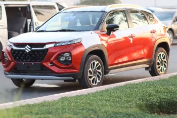 Suzuki Fronx 1.5L Hybrid 2024 Model Year Orange Color