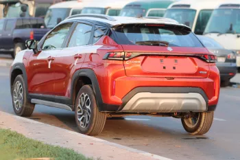 Suzuki Fronx 1.5L Hybrid 2024 Model Year Orange Color