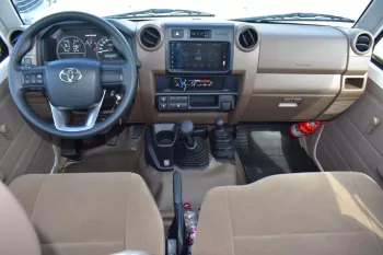NEW-TOYOTA LAND CRUISER 78 2024 HARDTOP DX V8 4.5L TURBO DIESEL MANUAL TRANSMISION