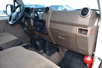 NEW-TOYOTA LAND CRUISER 78 2024 HARDTOP DX V8 4.5L TURBO DIESEL MANUAL TRANSMISION