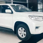 Toyota Prado EXR 4.0L Petrol 2023 Model Year White Color - Thumbnail 2