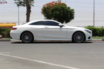 Mercedes-Benz S 500 COUPE 2017 GCC 4 MATIC PERFICT CONDETION NO PAINT NO ACCIDENT 