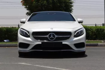 Mercedes-Benz S 500 COUPE 2017 GCC 4 MATIC PERFICT CONDETION NO PAINT NO ACCIDENT 