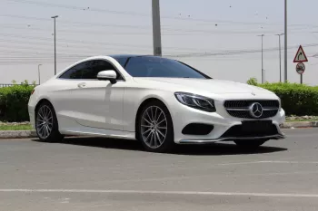 Mercedes-Benz S 500 COUPE 2017 GCC 4 MATIC PERFICT CONDETION NO PAINT NO ACCIDENT 