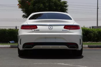 Mercedes-Benz S 500 COUPE 2017 GCC 4 MATIC PERFICT CONDETION NO PAINT NO ACCIDENT 