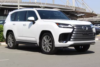 Lexus LX 600 VIP 2023 Model Year Black Interior Brand New Under Warranty and Contract Service